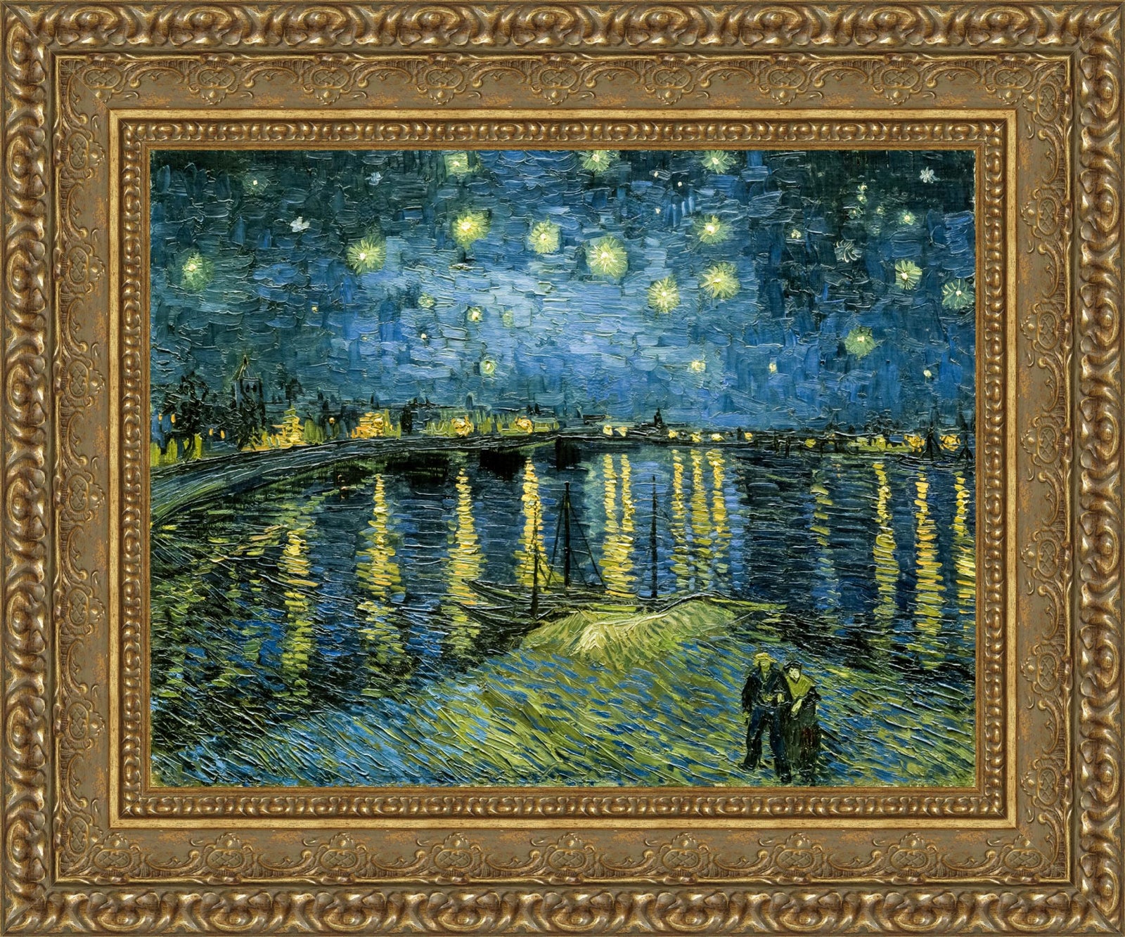 Starry Night Over the Rhône – Vincent van Gogh, 1888