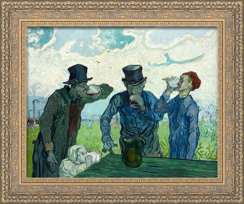 The Drinkers – Vincent van Gogh, 1890