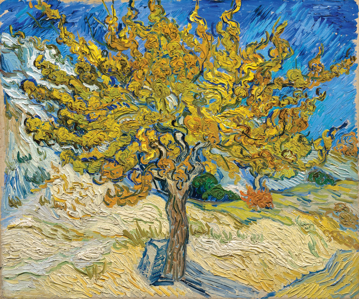 The Mulberry Tree – Vincent van Gogh, 1889, unframed