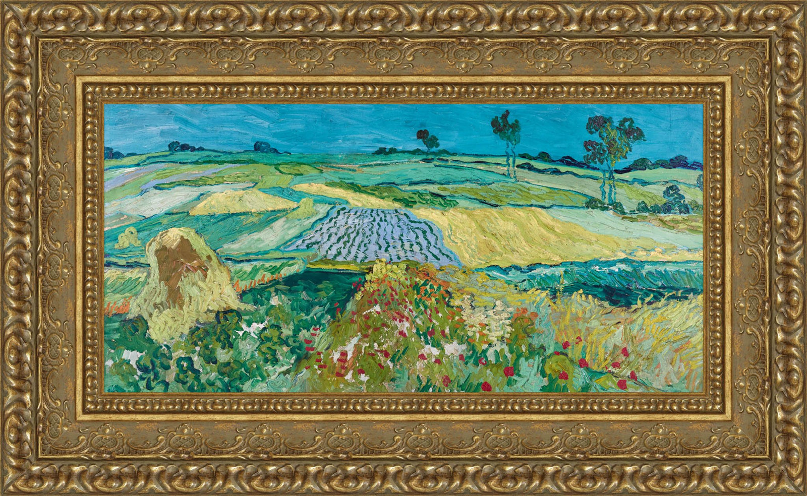 The Plains Of Auvers – Vincent van Gogh, 1890