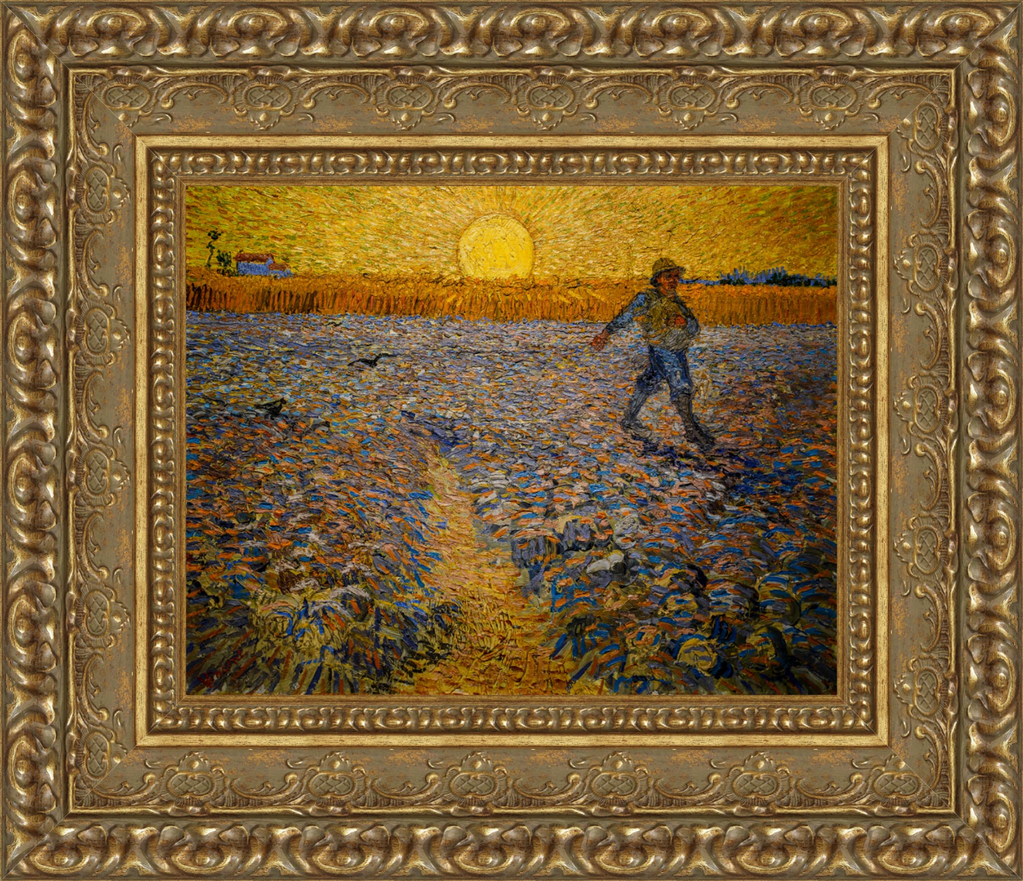 The Sower – Vincent van Gogh, 1888 - Canvas Classics