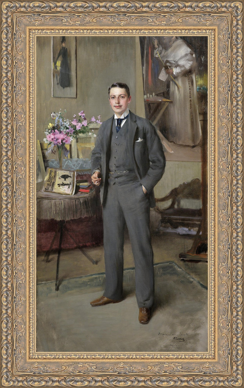 Portrait of a Young Gentleman – Vittorio Matteo Corcos, 1892