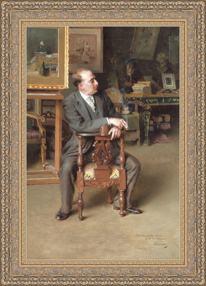 Portrait of Jack La Bolina (Augusto Vecchi) – Vittorio Matteo Corcos, 1893