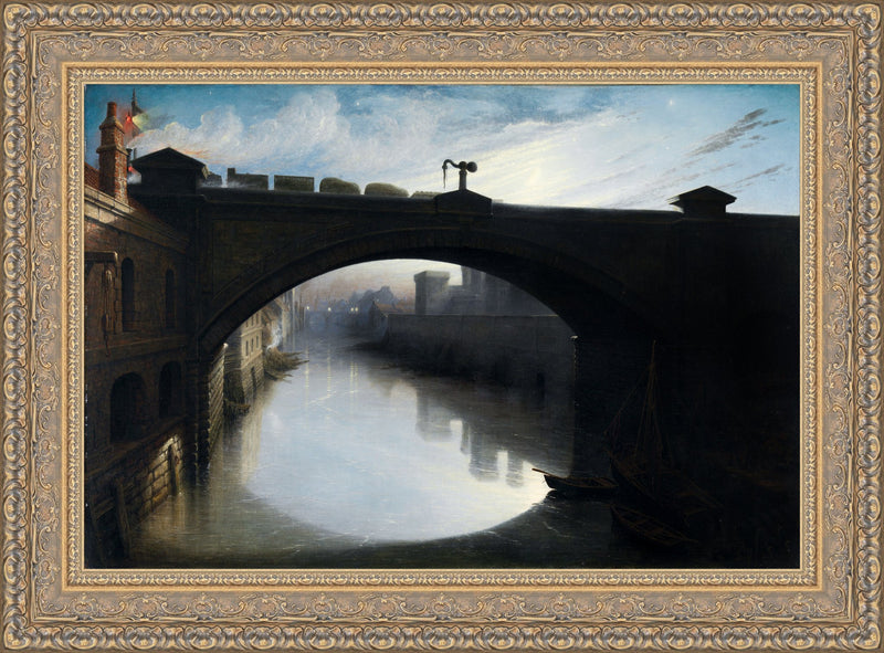Railway Bridge Over the River Cart, Paisley – Waller Hugh Paton, 1866