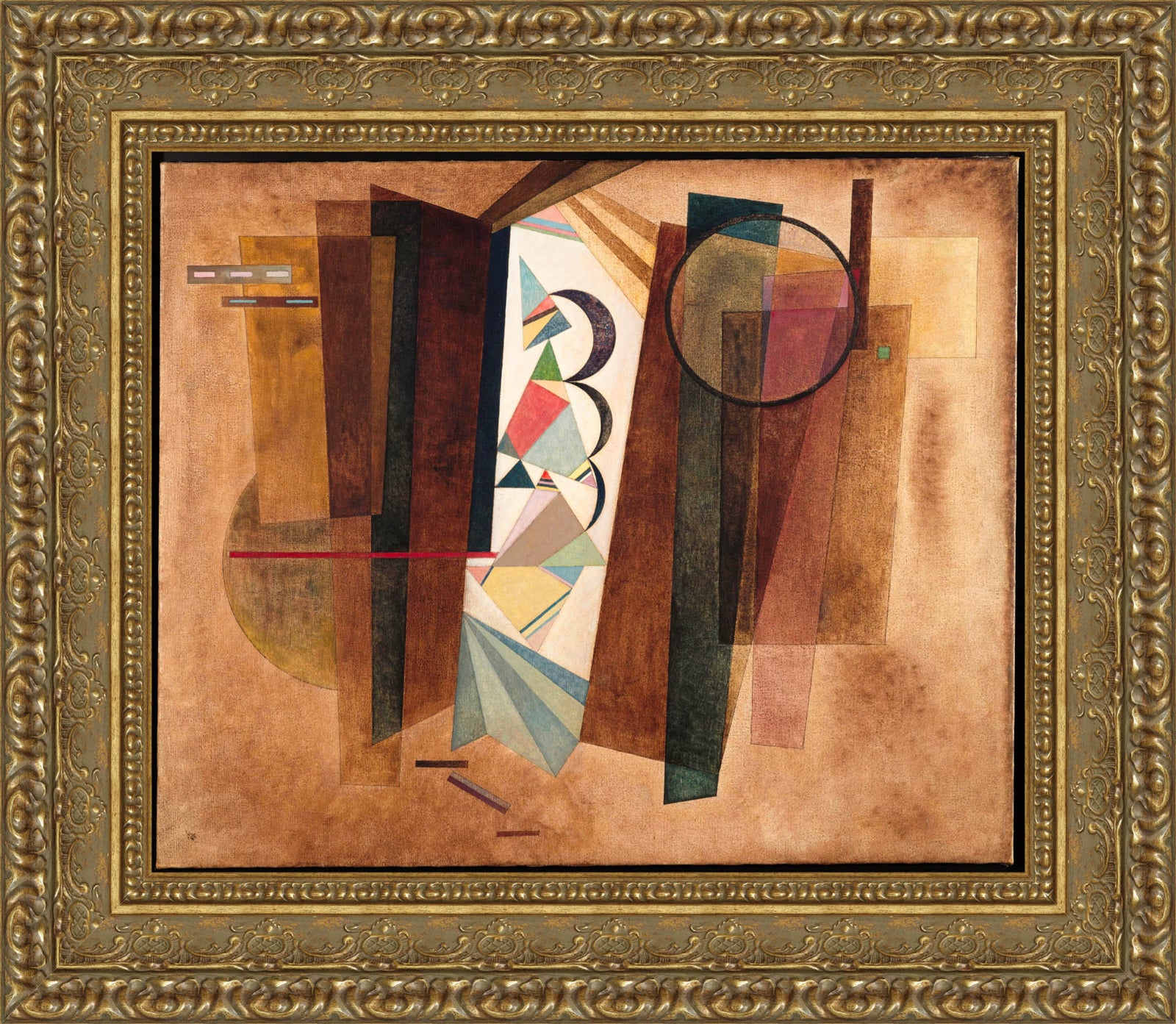 Développement en Brun – Wassily Kandinsky, 1933