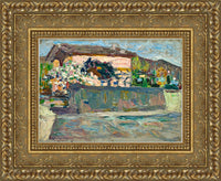 Gold frame