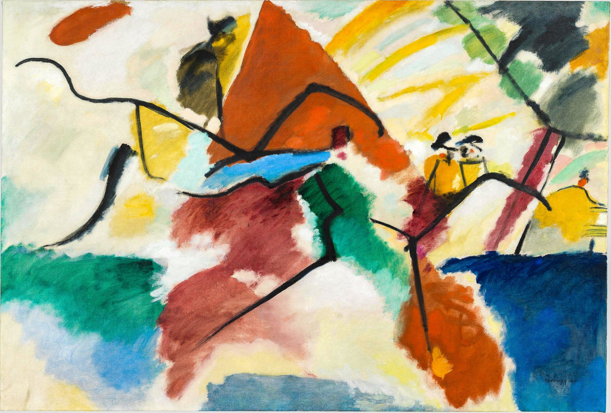 Impression V (Park) – Wassily Kandinsky, 1911, framed