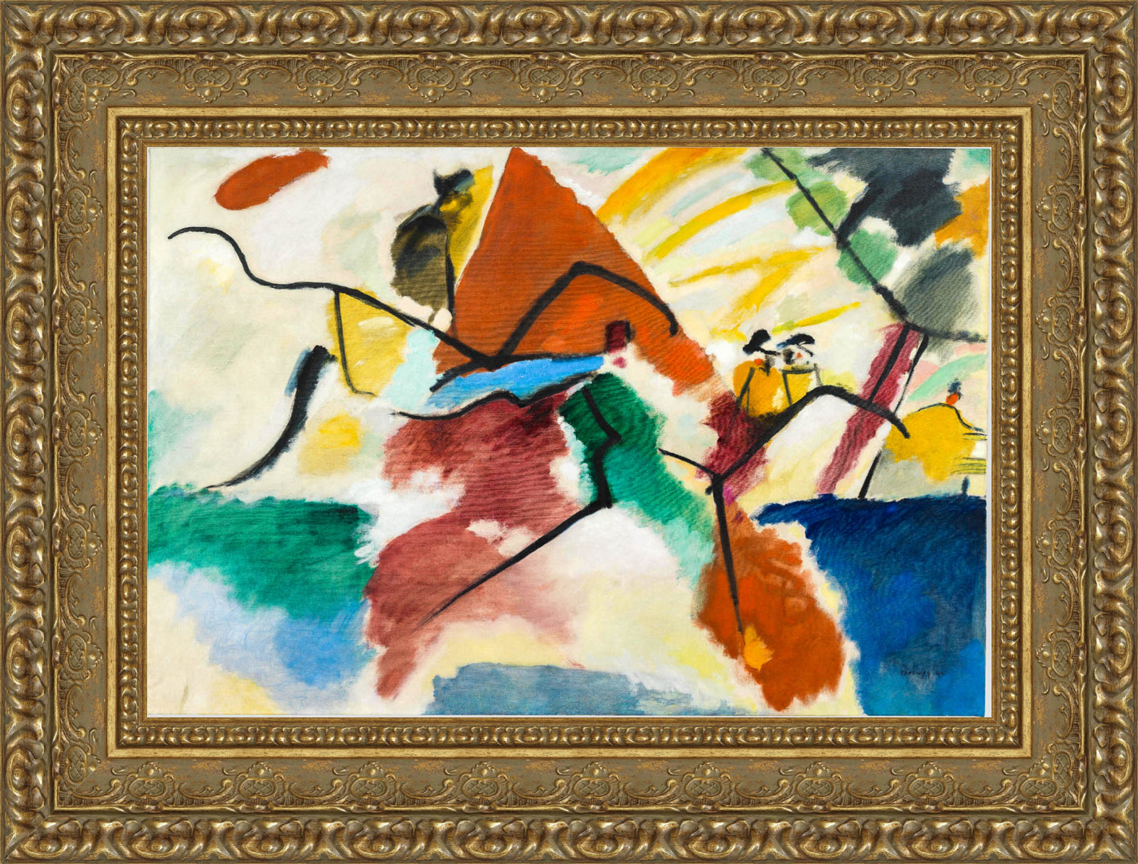 Impression V (Park) – Wassily Kandinsky, 1911