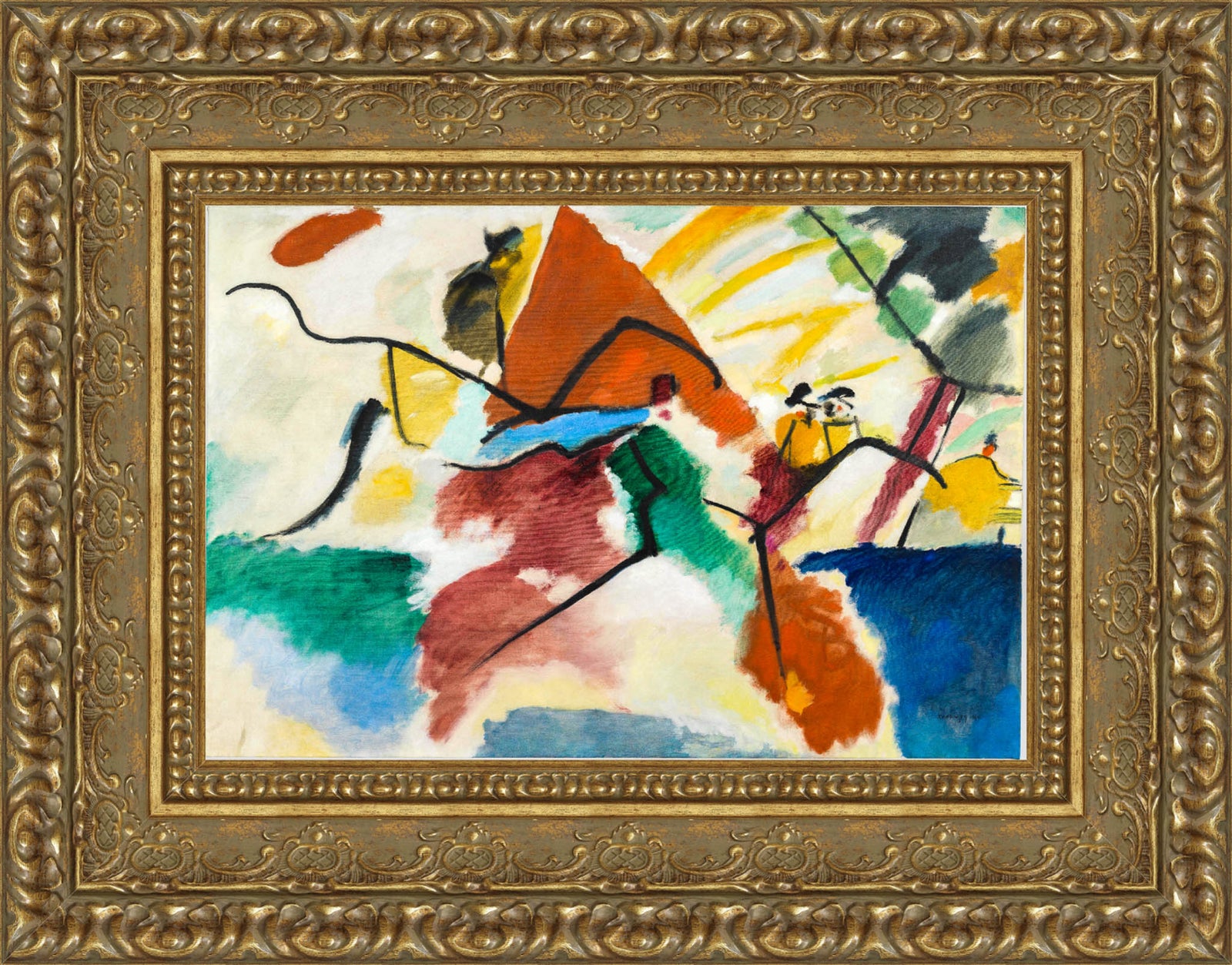 Impression V (Park) – Wassily Kandinsky, 1911