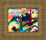 Landscape with Factory Chimney – Wassily Kandinsky, 1910