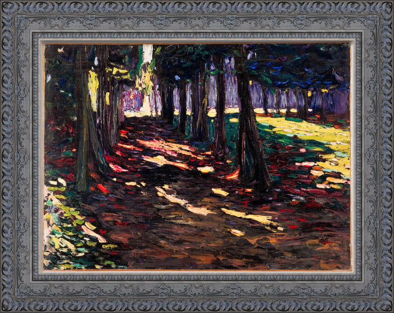 Parc of Saint-Cloud, Allee – Wassily Kandinsky, 1906