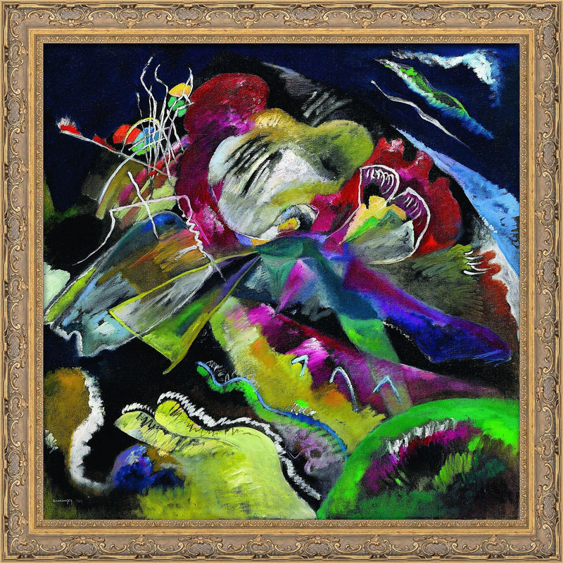 Picture with White Lines – Wassily Kandinsky, 1913