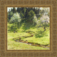 Gold frame