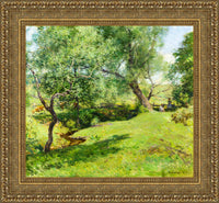 Gold frame