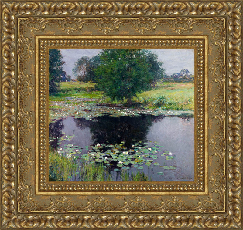 Pond Lilies – Willard Metcalf, c. 1906