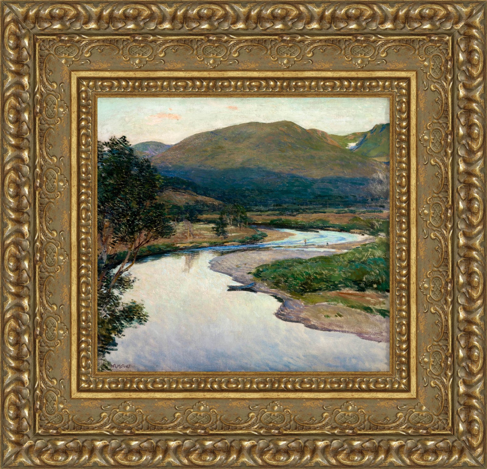 The River – Willard Metcalf, 1908