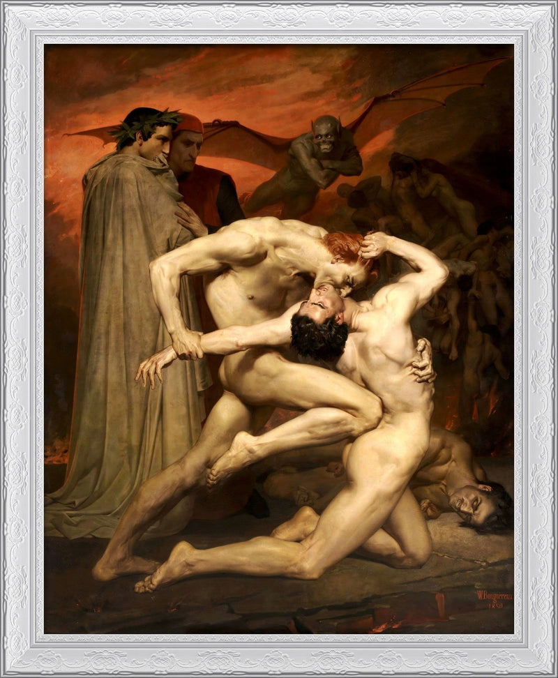 Dante and Virgile – William-Adolphe Bouguereau, 1850