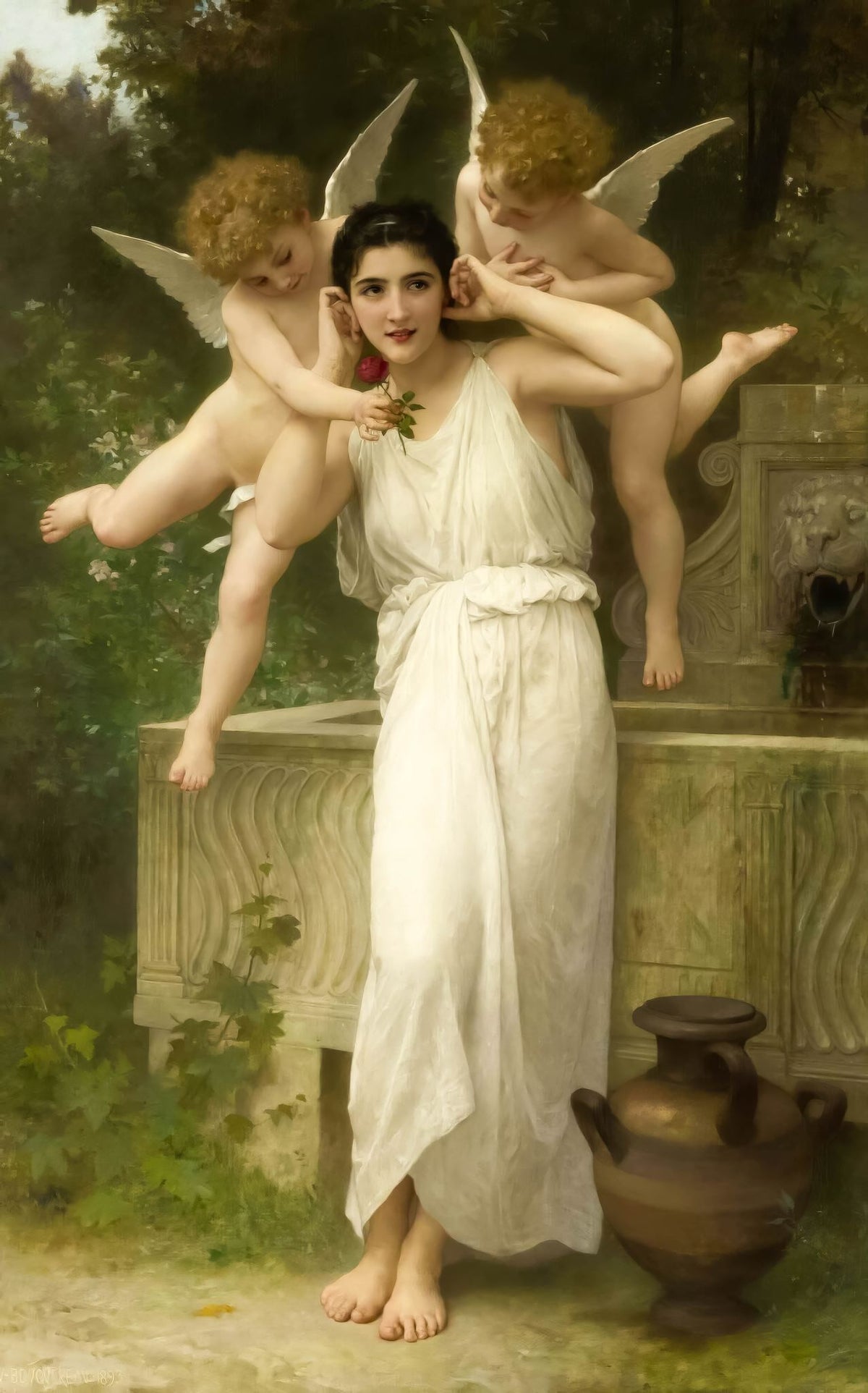 Jeunesse – William-Adolphe Bouguereau, 1893, framed