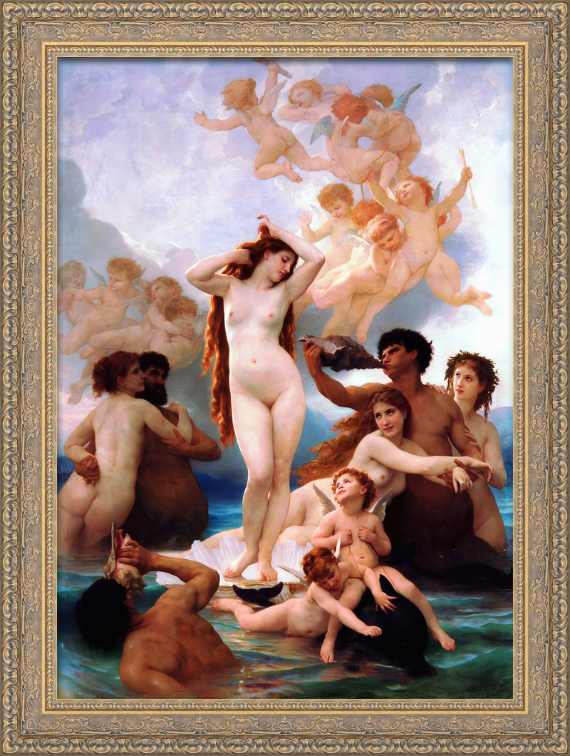 The Birth of Venus – William-Adolphe Bouguereau, 1879
