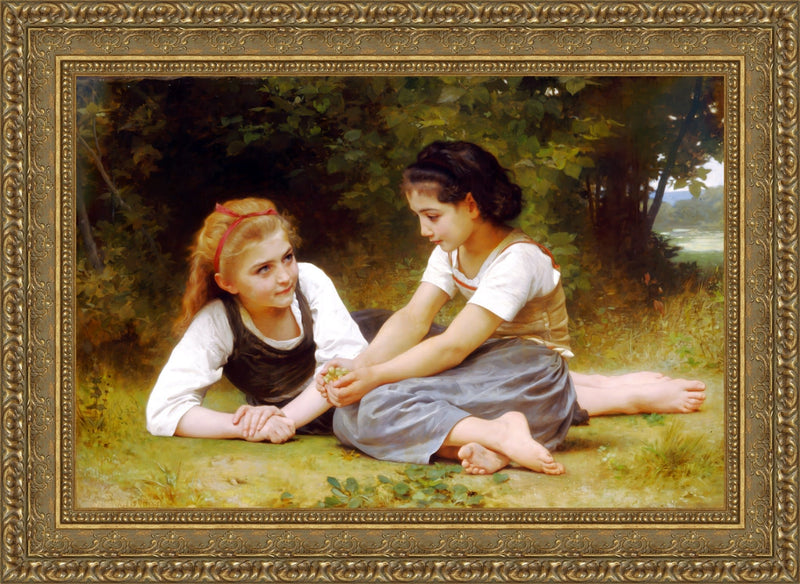 The Nut Gatherers – William-Adolphe Bouguereau, 1882