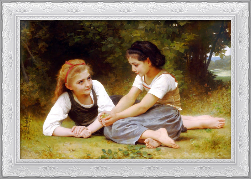 The Nut Gatherers – William-Adolphe Bouguereau, 1882