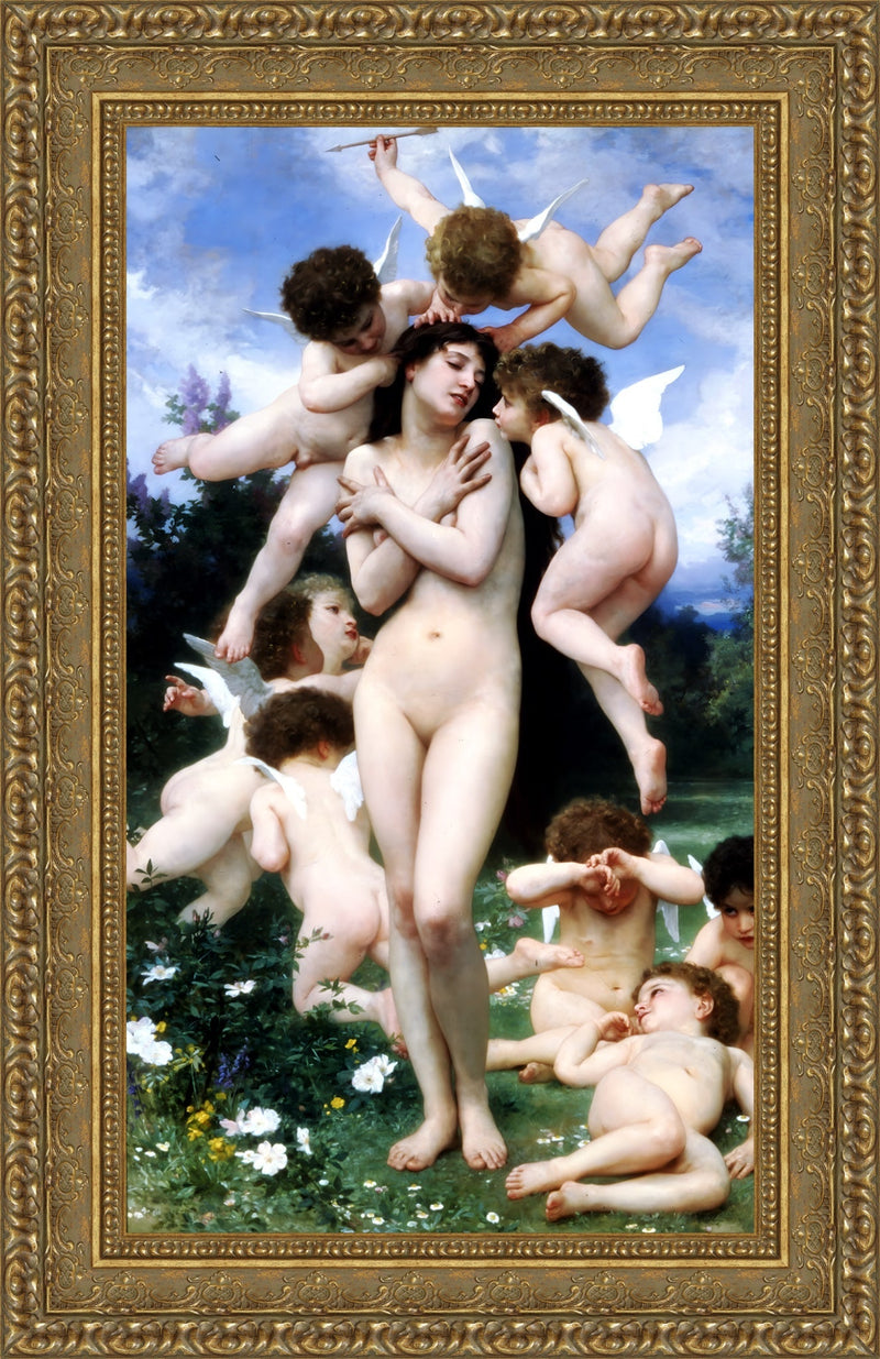 The Return of Spring – William-Adolphe Bouguereau, 1886