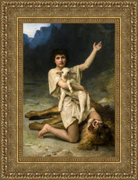 Gold frame