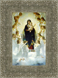 Silver frame