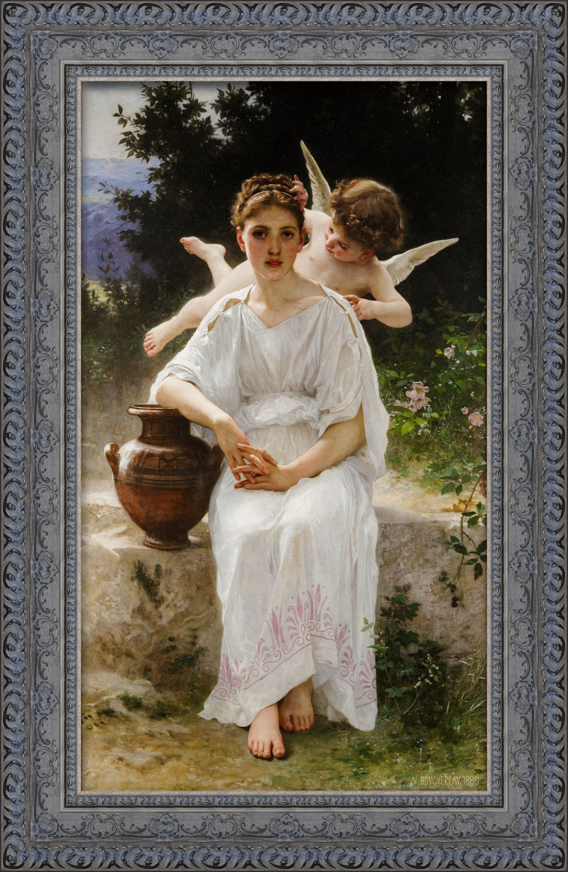 Whisperings of Love – William-Adolphe Bouguereau, 1889