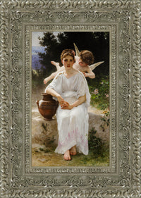 Silver frame