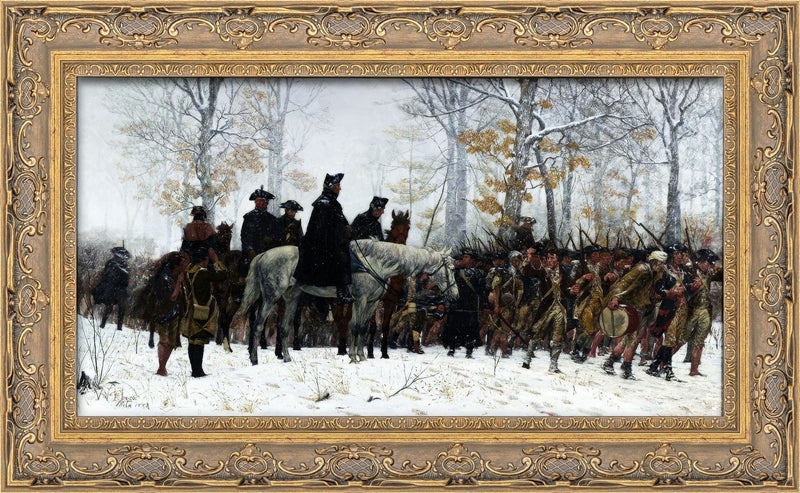 The March to Valley Forge – William B. T. Trego, 1883