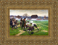 Gold frame
