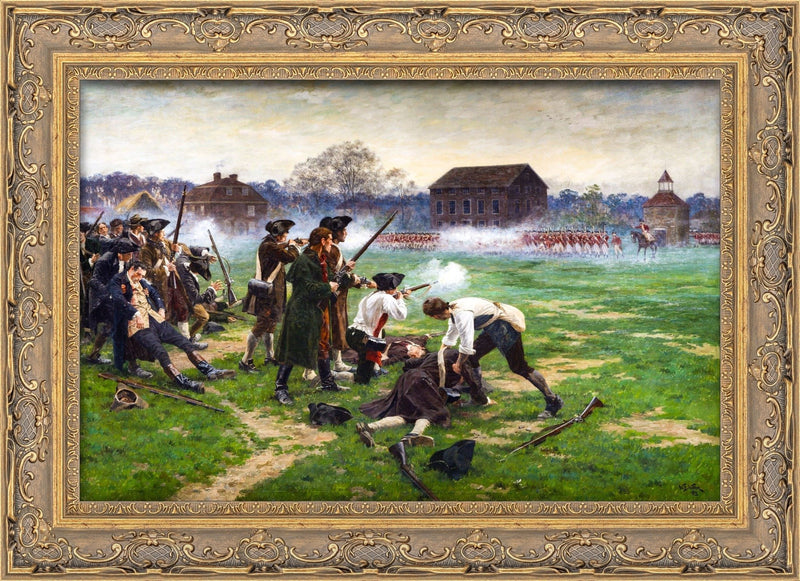 The Battle of Lexington – William Barnes Wollen, 1910