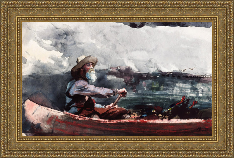 Adirondacks Guide – Winslow Homer, c. 1894