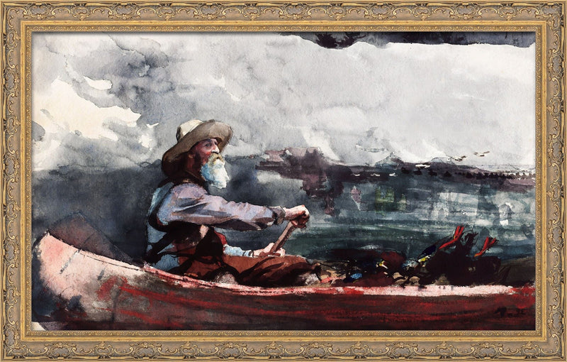 Adirondacks Guide – Winslow Homer, c. 1894
