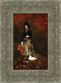 Silver frame