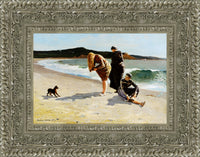 Silver frame