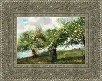 Silver frame