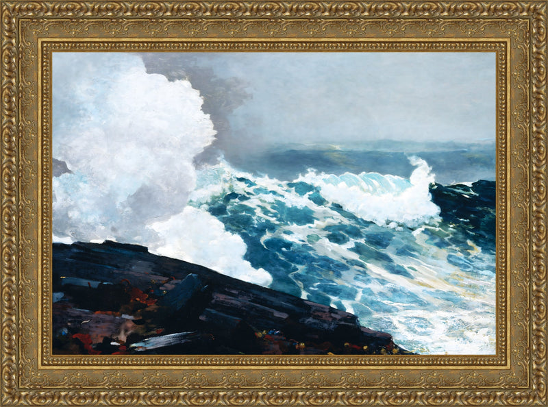 Northeaster – Winslow Homer, 1895 (reworked c. 1901)