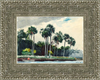 Silver frame
