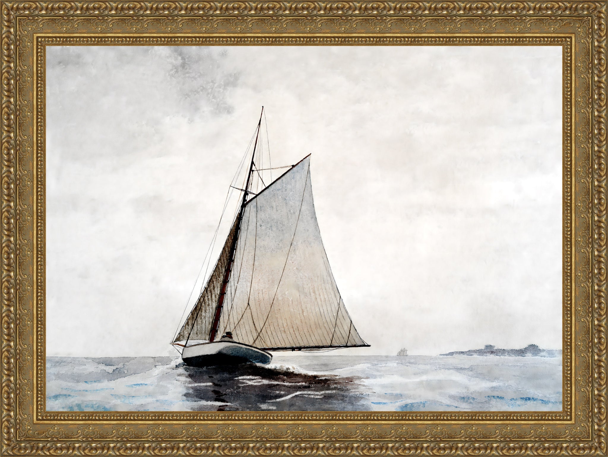 Sailing off Gloucester