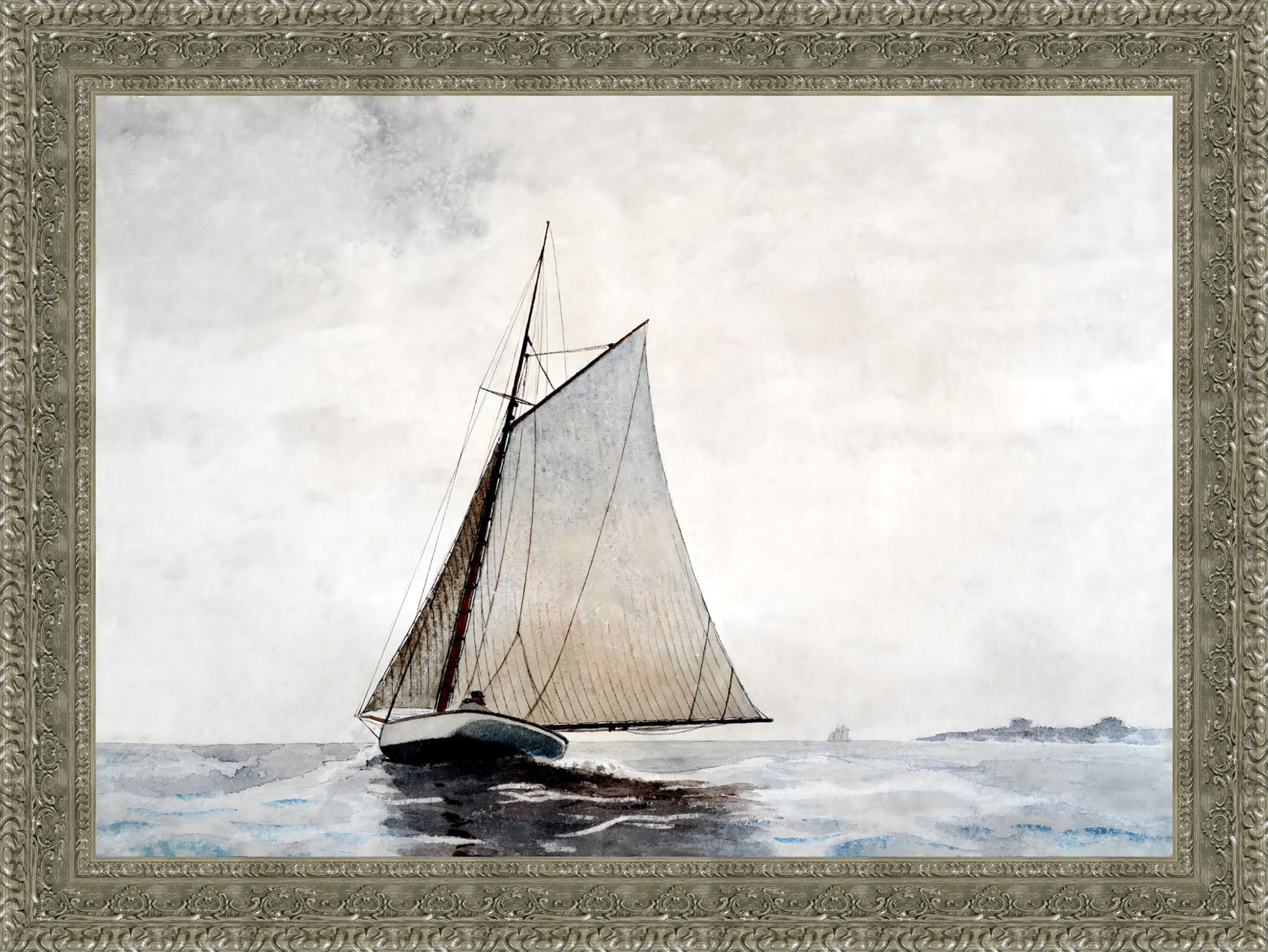 Sailing off Gloucester