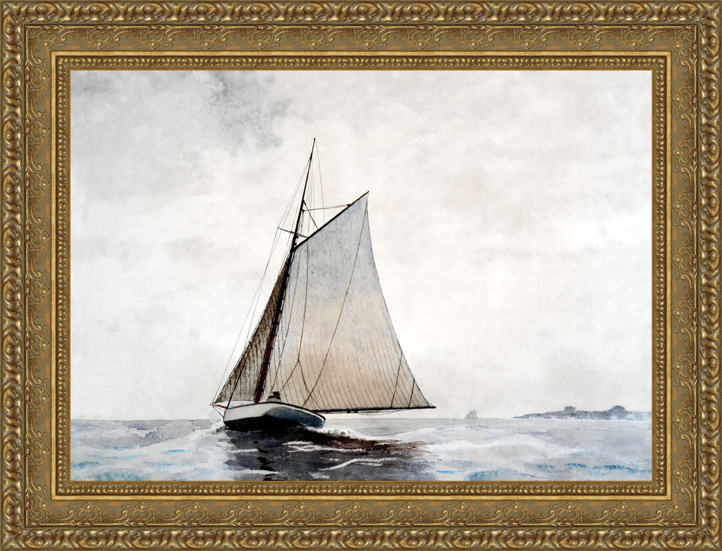 Sailing off Gloucester