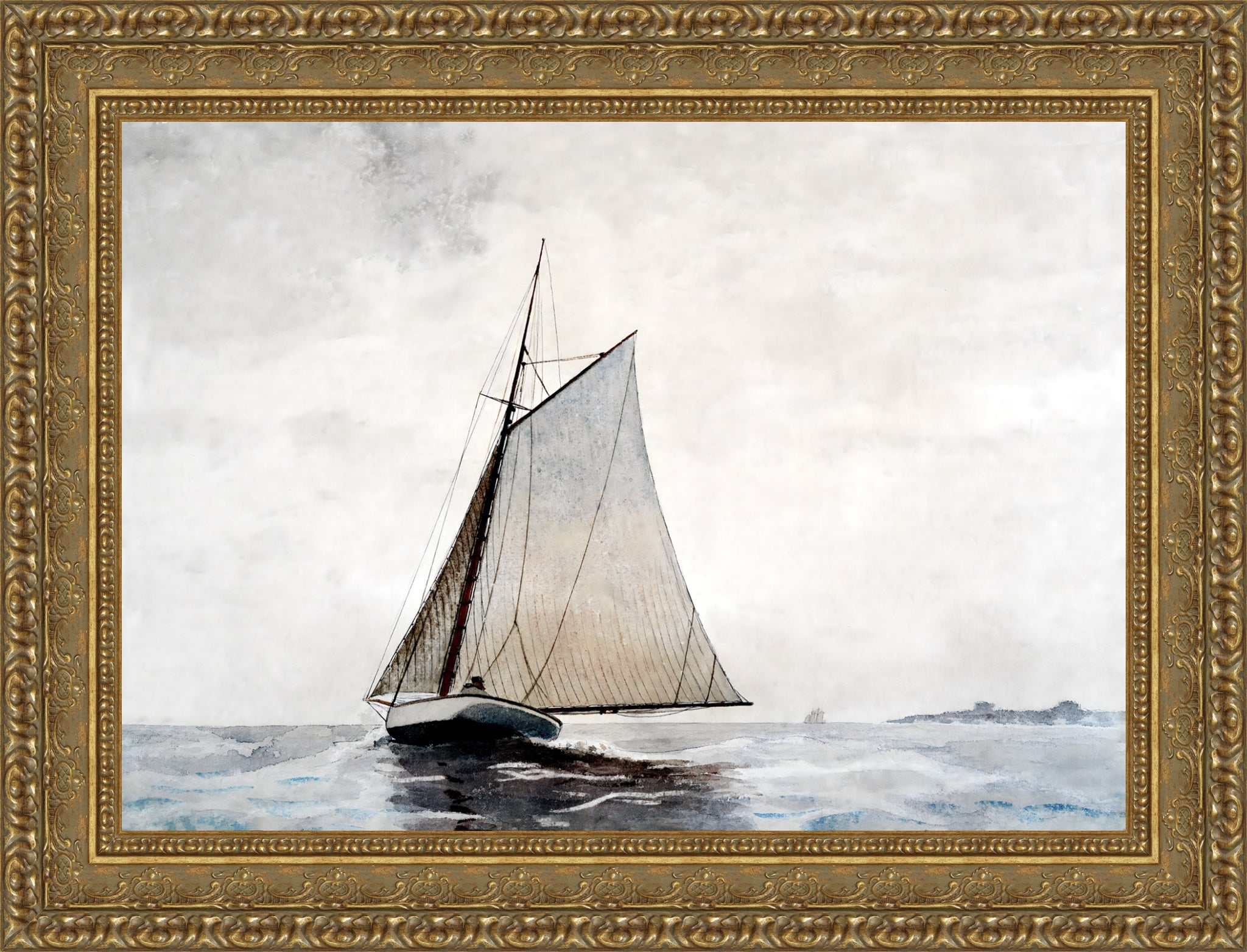 Sailing off Gloucester