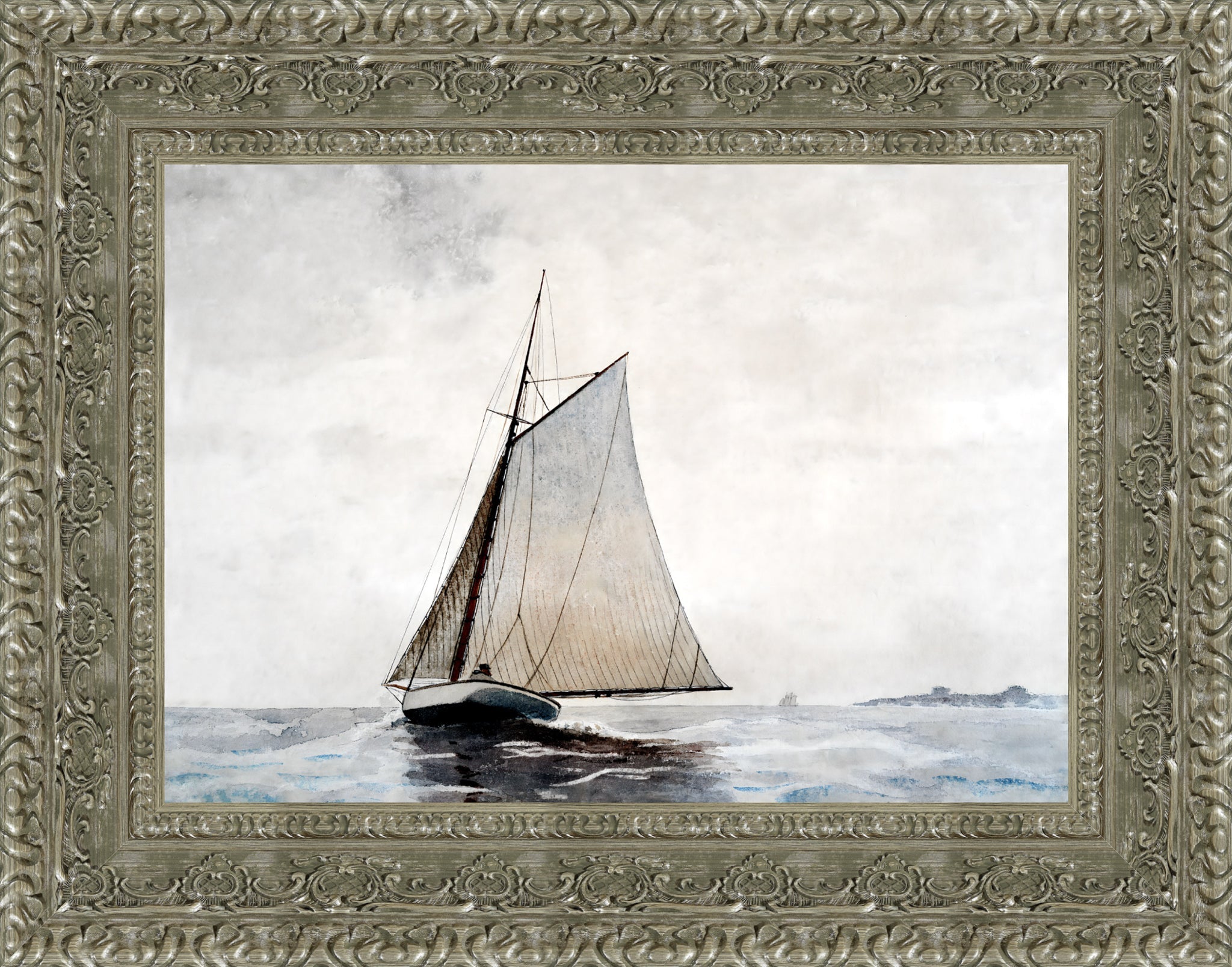 Sailing off Gloucester