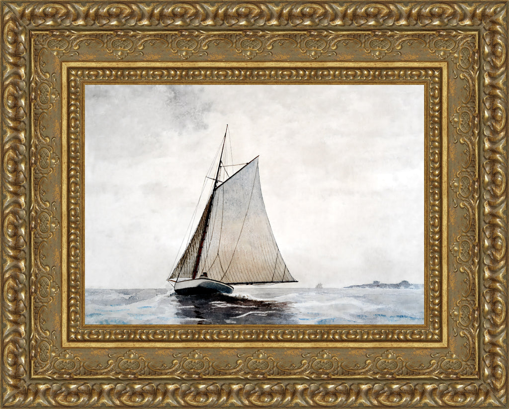 Sailing off Gloucester