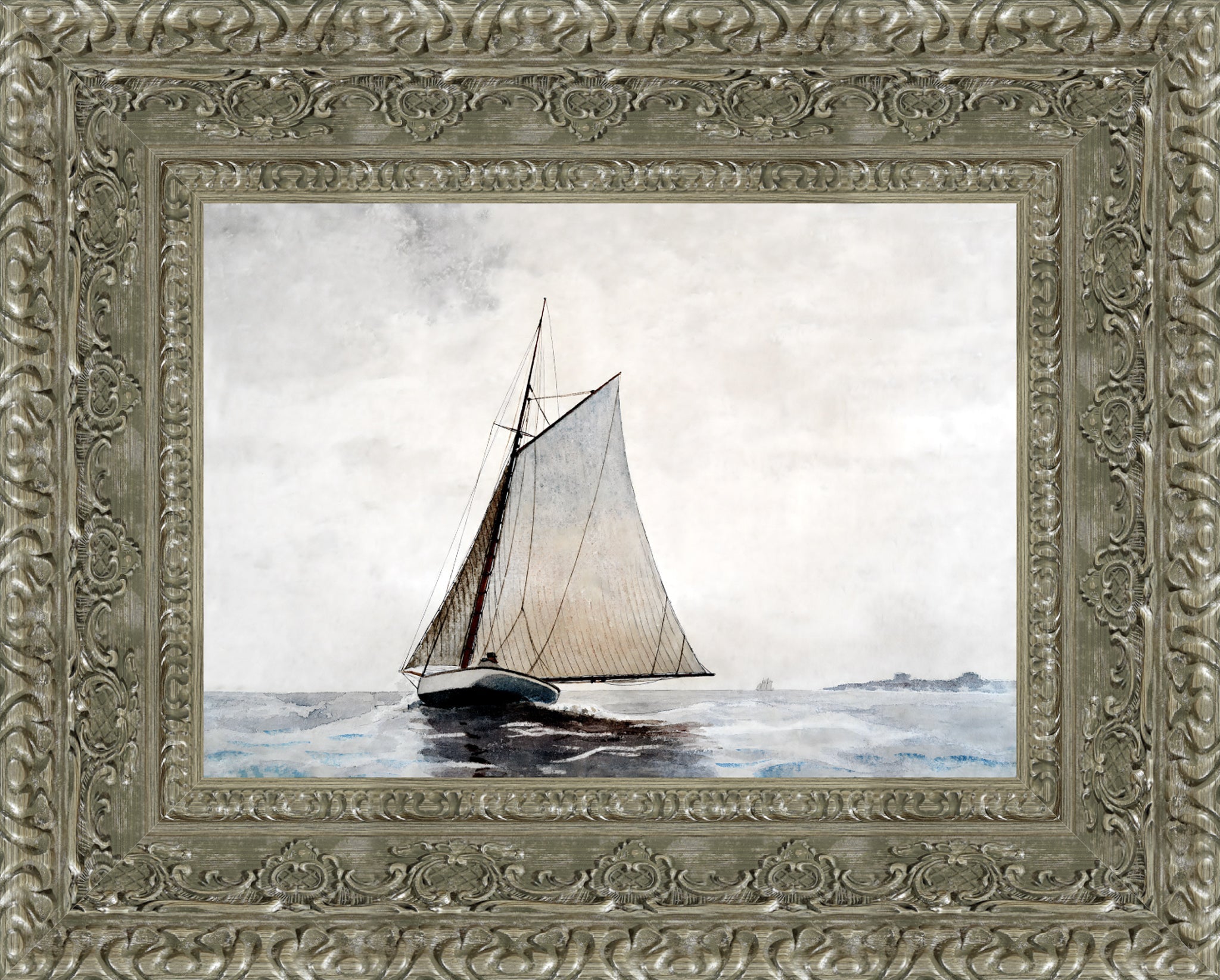 Sailing off Gloucester