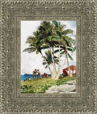 Silver frame