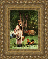 The Milk Maid – Winslow Homer, 1878