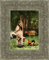 Silver frame